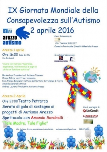 IX Giornata Mondiale Consapevolezza Autismo: patrocinio Odg Toscana a Autismo Arezzo